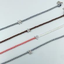 彩色編繩手鍊-26個英文字母系列