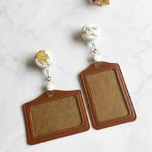 手作好禮 ALL PASS 喝醉的狗伸縮扣環 +卡套 悠遊卡證件套卡夾 