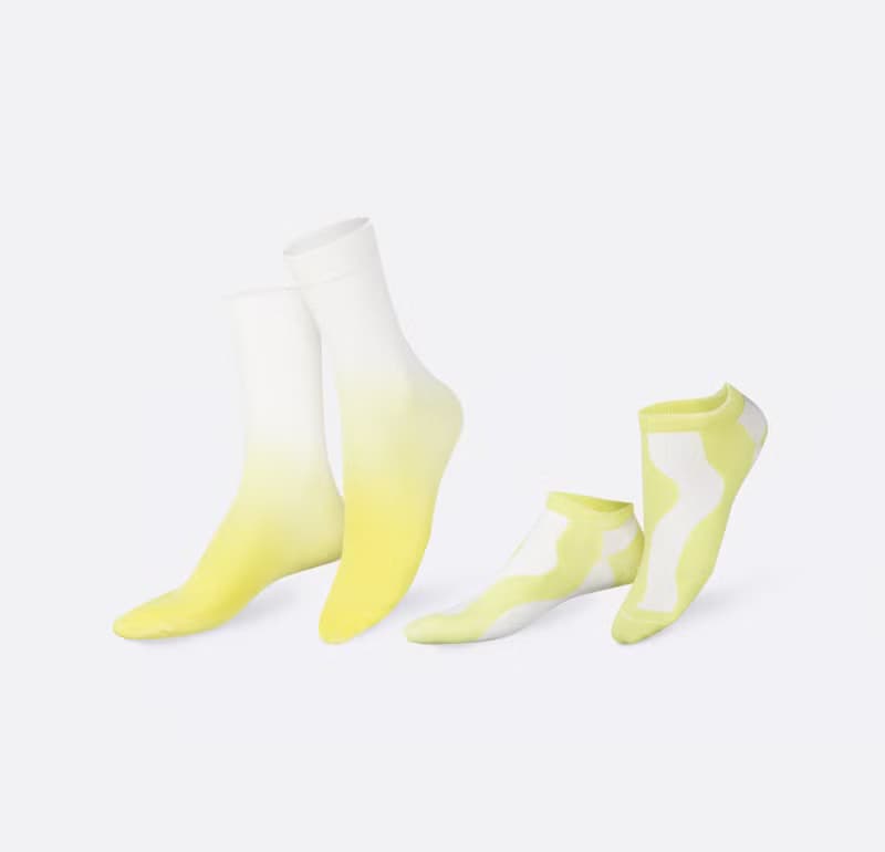 EAT MY SOCKS襪子/甜點系列/檸檬奶昔 (2入)