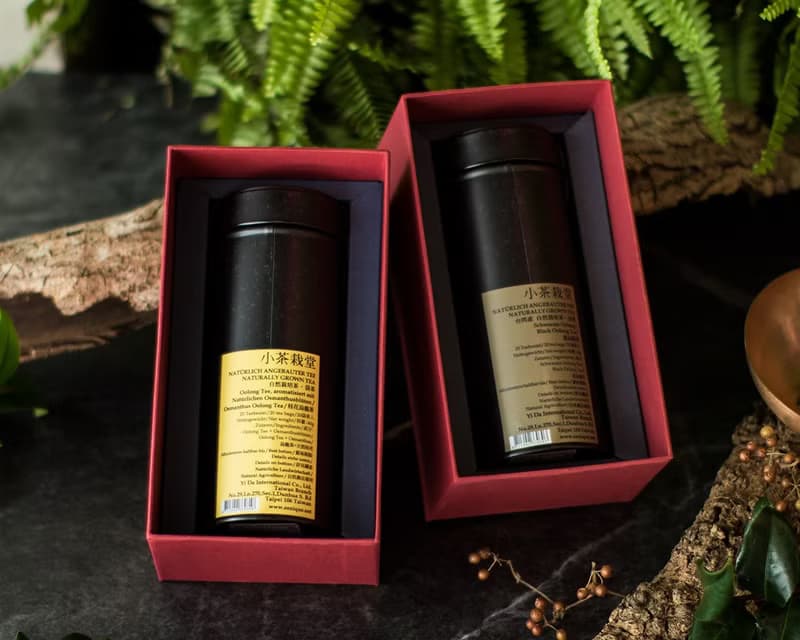 【小茶栽堂】小茶紅禮盒 雙茶罐禮盒 茶與花的極致饗宴
