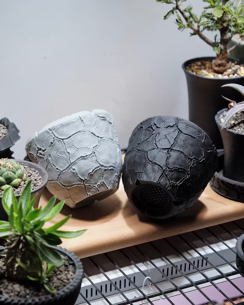 CBP013植木鉢 原創設計/3D列印/多肉塊根植物/盆器盆栽/送禮