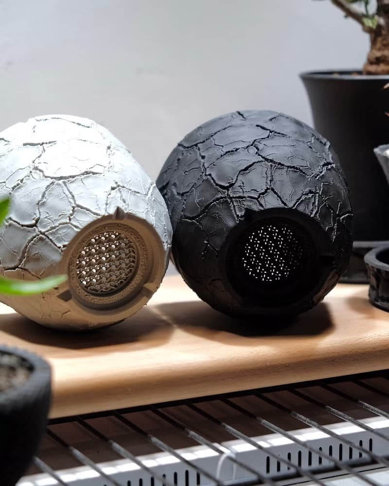 CBP013植木鉢 原創設計/3D列印/多肉塊根植物/盆器盆栽/送禮