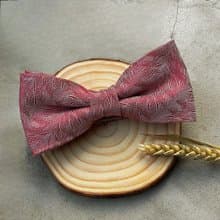 稻穗桃紅領結-粉色雲霞點綴了整片稻田