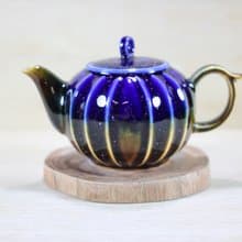 【送禮好物】曉櫻 結晶釉 曲紋茶壺 陶藝名家葉敏祥作品