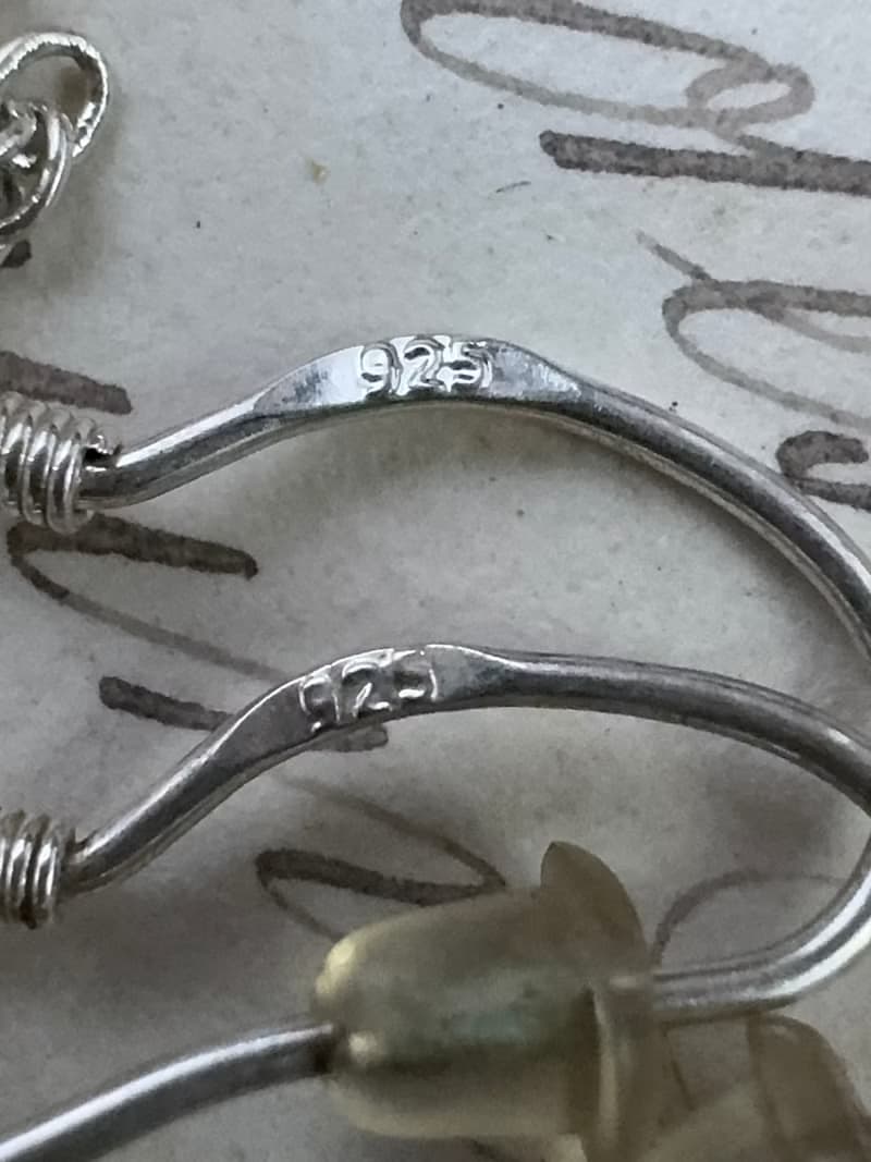 50108-典雅法國飾品 925純銀珍珠母貝手鍊