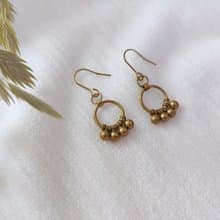 地仙 L'IMMORTEL 黃銅小巧耳飾