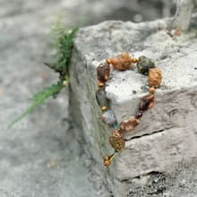 大顆魚籽筋脈手鍊