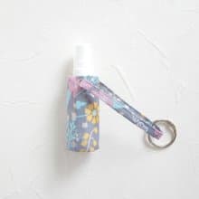 【BAC/酒精噴瓶隨身袋】日的百花 防水尼龍布 可調長短可掛!