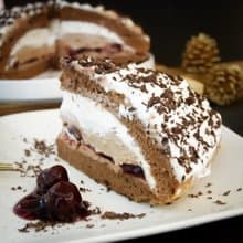 【Dobby手工甜品】比利時巧克力櫻桃波士頓派