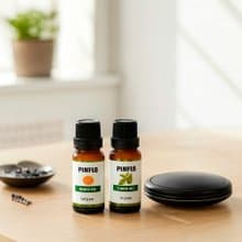 【品菲特PINFIS】攜帶式迷你擴香器天然精油禮盒2入(薰衣草+甜橙)