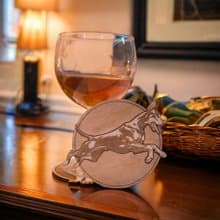 Dobermann Wooden Coaster Set – Gifts and Collectibles for Fans of the Breed