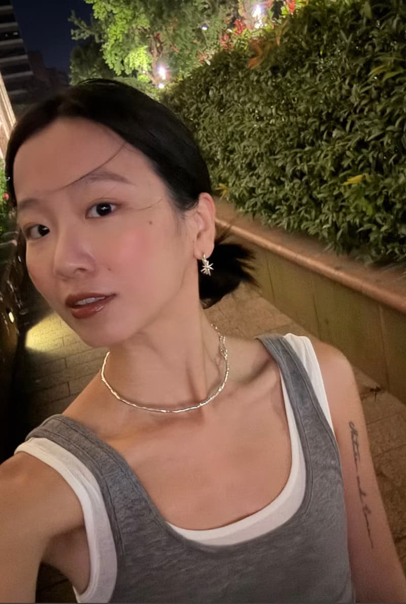 花的本質 不規則枝感頸鏈