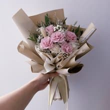 永生花花束 不凋花花束 情人節花束 玫瑰花束 聖誕禮物 生日禮物
