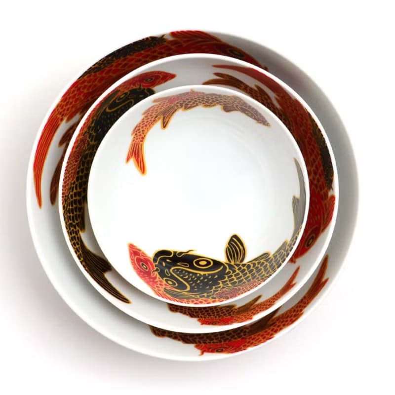 小號深面碗 - Carp is Dragon in heaven