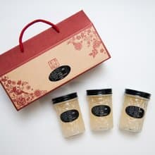 年節送禮 伴手禮【 慢燉平安幸福雪耳燉禮盒 】3入 植物燕窩 素食