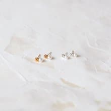 バブルパールピアス/イヤリングクリップ