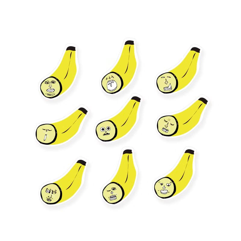 ( 九隻蕉蕉人 ) Li-good - 防水貼紙、行李箱貼紙