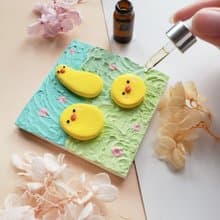 療癒的小雞擴香石畫DIY材料包
