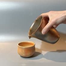 柴燒花系列茶海 / 公道杯 / 小平凡手作