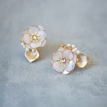 輝の花 ピアスorイヤリング