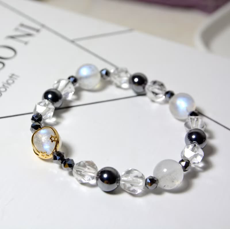 鈦星秘境 l 健康助眠 l 月光石 l 鈦赫茲 l 白水晶