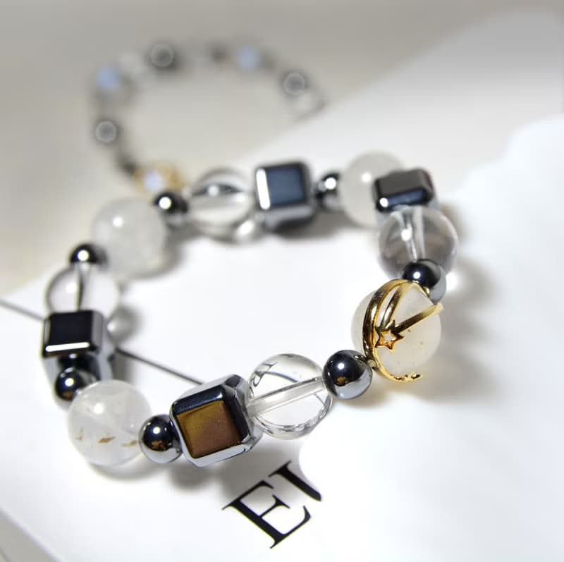 鈦星秘境 l 健康助眠 l 月光石 l 鈦赫茲 l 白水晶