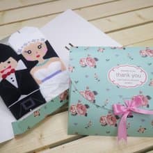 囍事成雙襪禮盒【寶特瓶回收環保纖維織品】 婚禮小物