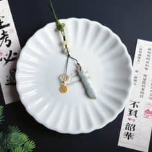 考試必勝 考運 天然緬甸玉翡翠 文昌筆 包掛 金榜題名 禮物 掛飾