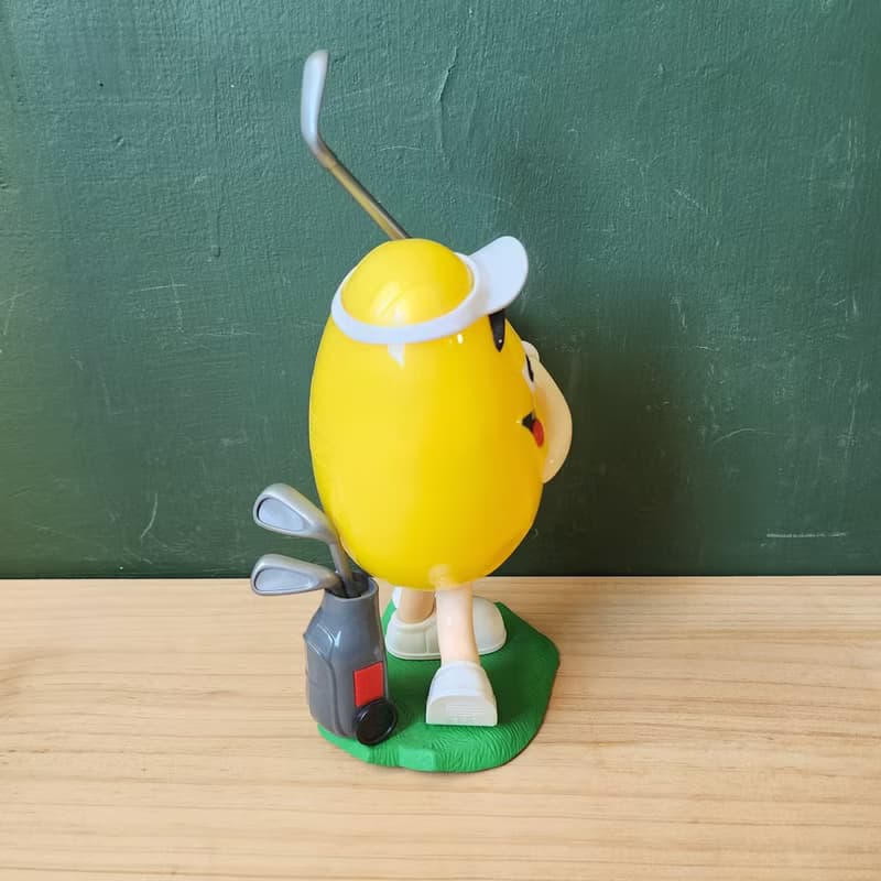 【北極二手雜貨】M&M's 巧克力 高爾夫球公仔