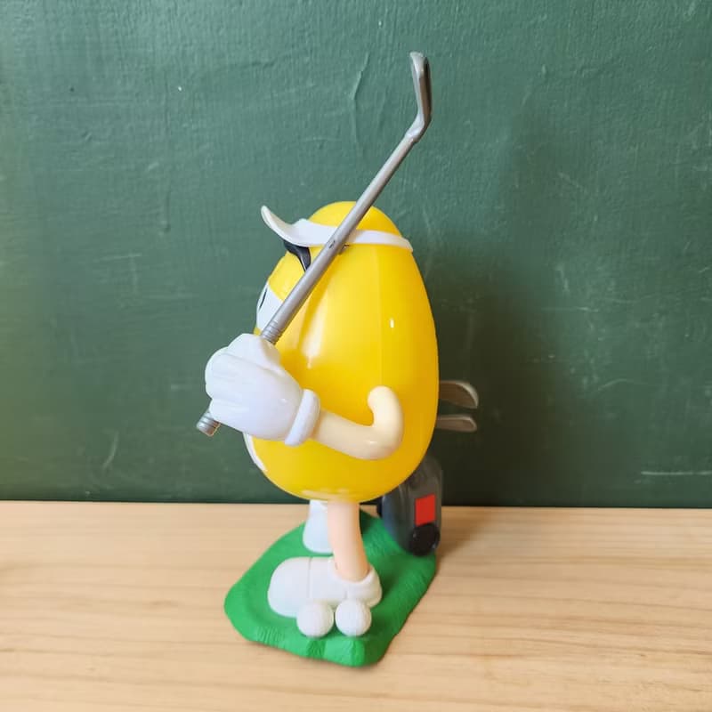 【北極二手雜貨】M&M's 巧克力 高爾夫球公仔