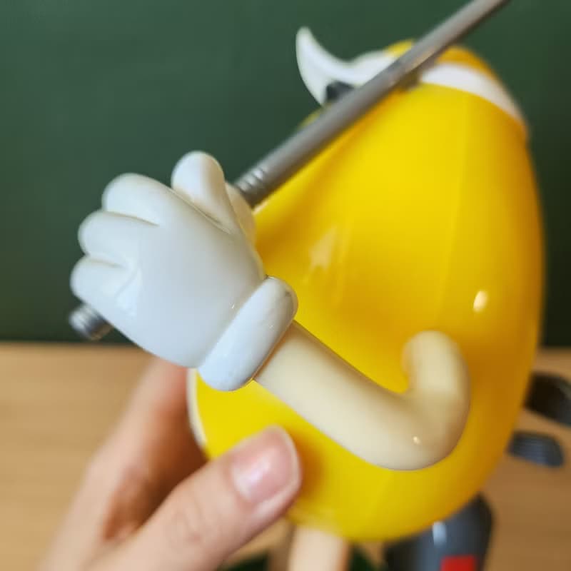 【北極二手雜貨】M&M's 巧克力 高爾夫球公仔