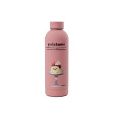 冷熱保溫瓶 隨行杯-蛋黃哥-布丁 (500ml)