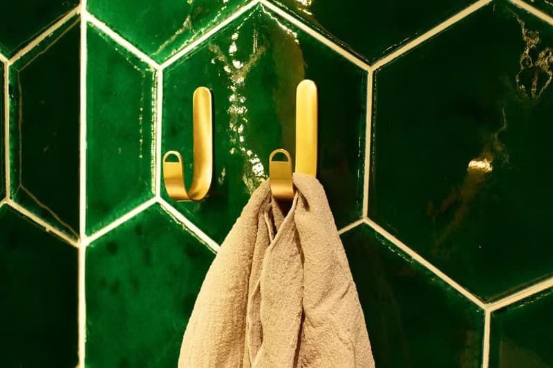 黃銅掛鉤  免打孔 玄關壁掛收納 墻面裝飾 多個裝