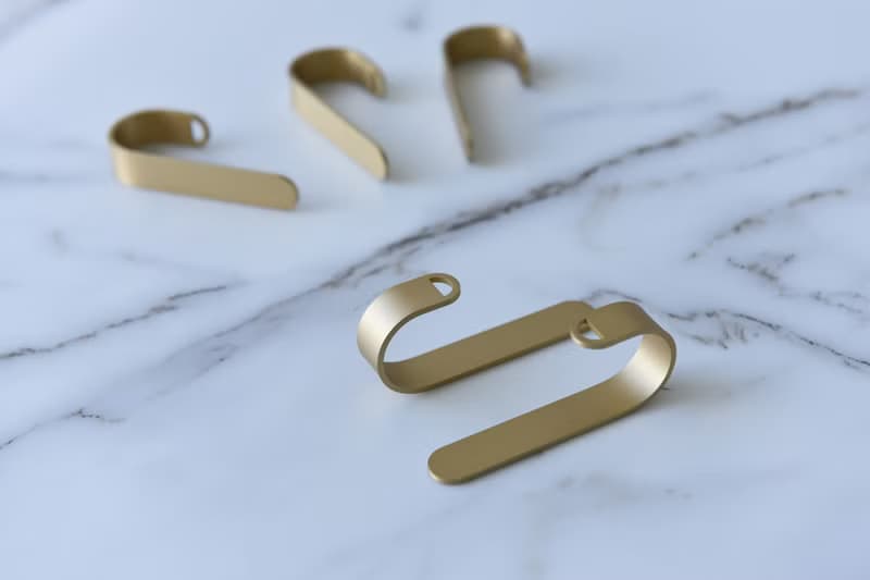 黃銅掛鉤  免打孔 玄關壁掛收納 墻面裝飾 多個裝