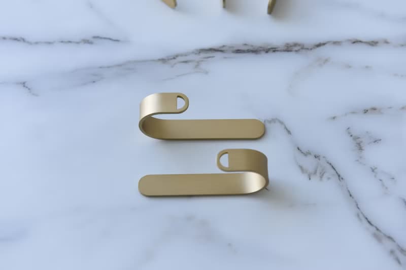 黃銅掛鉤  免打孔 玄關壁掛收納 墻面裝飾 多個裝