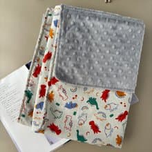 軟糖小恐龍  寶寶荳荳絨毯 嬰兒手作 新生兒禮