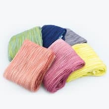 卓也藍染 - 植物染毛線烏干紗圍巾