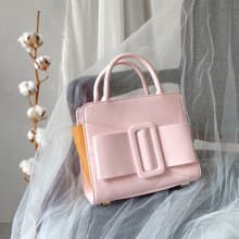 MERIMIES 蝴蝶結 手提包 | 草莓牛奶粉