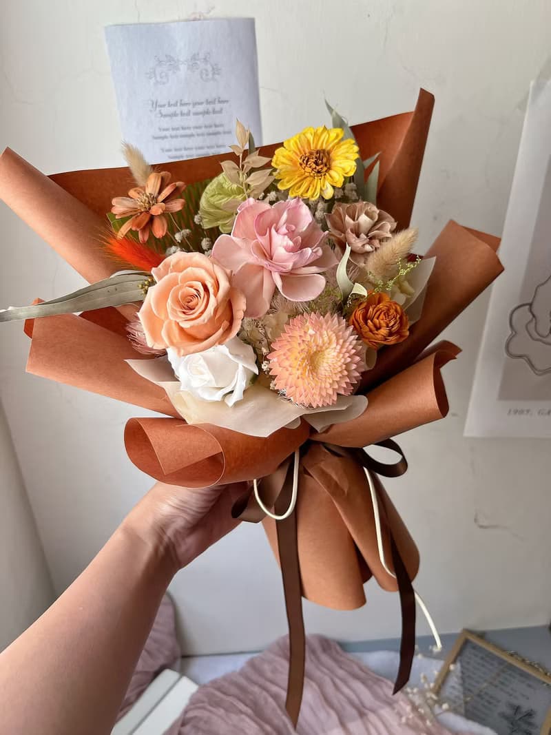 【畢業花束】flower-of-life 暖陽綻放 人生階段畢業花束