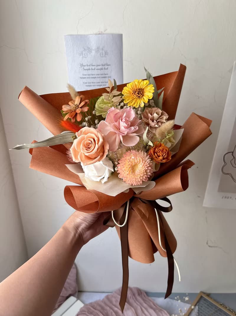 【畢業花束】flower-of-life 暖陽綻放 人生階段畢業花束