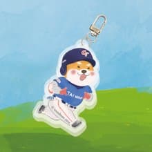 【限量】Team Taiwan柴柴 壓克力吊飾