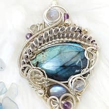 纏繞飾品 全能之眼 吊墜 AllSeenEye Pendant WireCraft