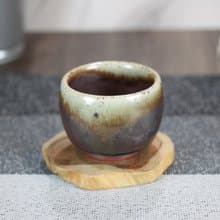 【送禮好物】100ml 天目釉 柴燒茶杯 鶯歌名家葉敏祥手工作品