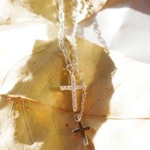 如影隨行十字架項鍊