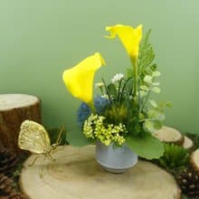 恆久祝福黃海芋香氛花禮/入厝禮/開幕/喬遷/送禮/植栽
