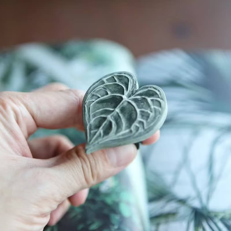 Leaf Shape AromaStone - 車用香氛石-圓葉花燭