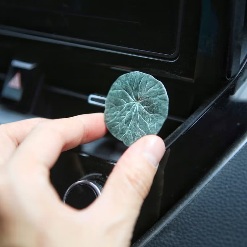 Leaf Shape AromaStone - 車用香氛石-圓葉花燭