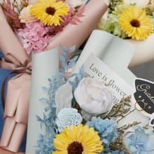 畢業花束-索拉非洲菊