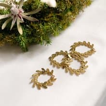 桂葉鍊戒 黃銅戒指 鍊戒