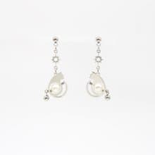 LunaWhisker 星辰喵珍珠耳環